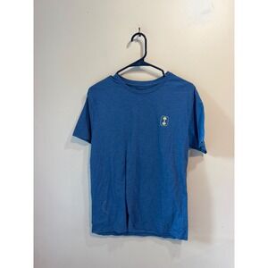 The Lift Box Mens Blue Graphic T-Shirt Tree Quote Workout Gym Tee Large